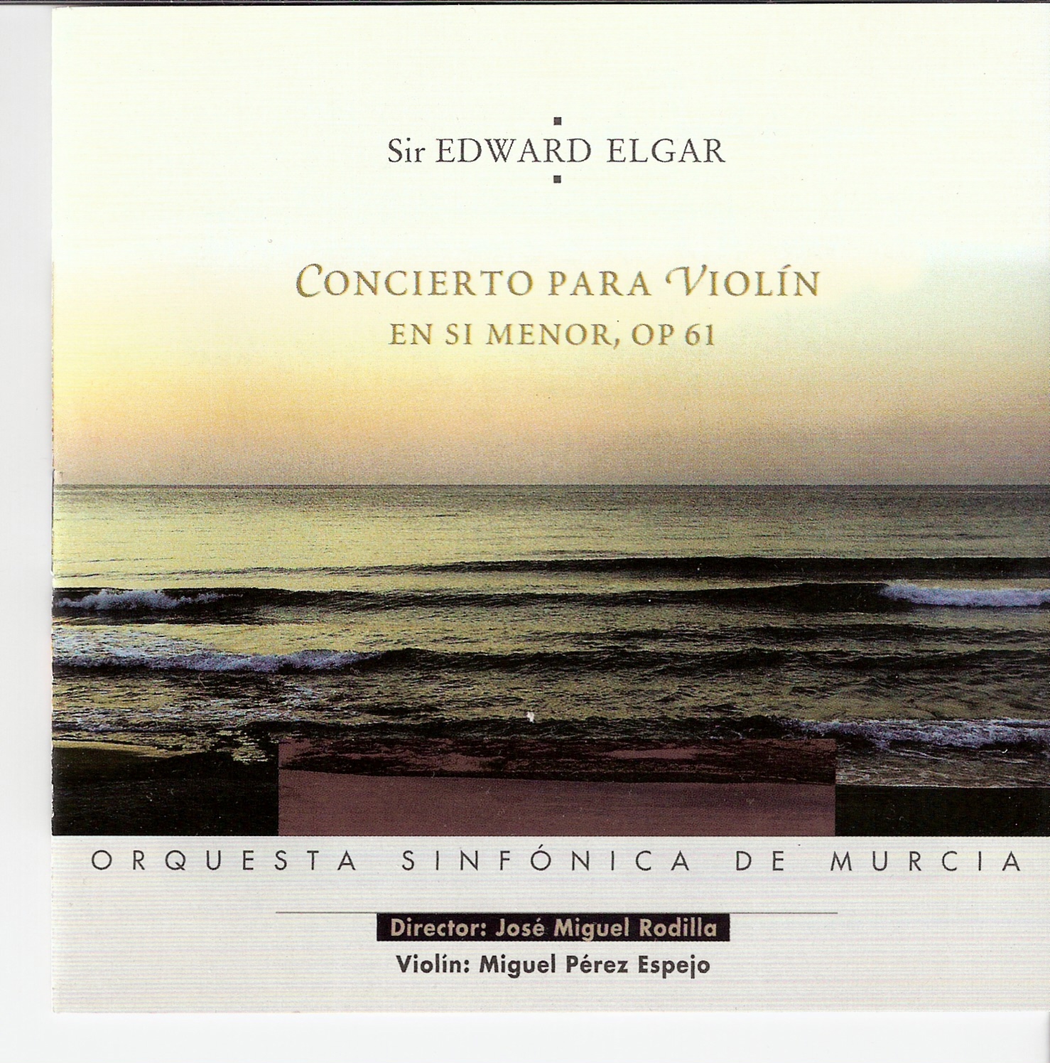 Elgar Violin Concerto Live recording, RTVE MUSICA